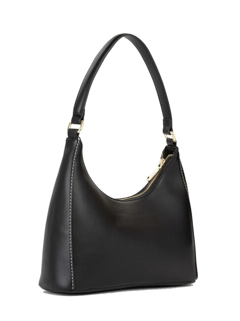 AURY RE Schultertasche mit Schultergurt Schwarz - Damentaschen