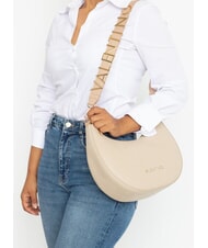 MARIO VALENTINO ALEXIA Schultertasche mit Schultergurt Leder - Damentaschen - 4