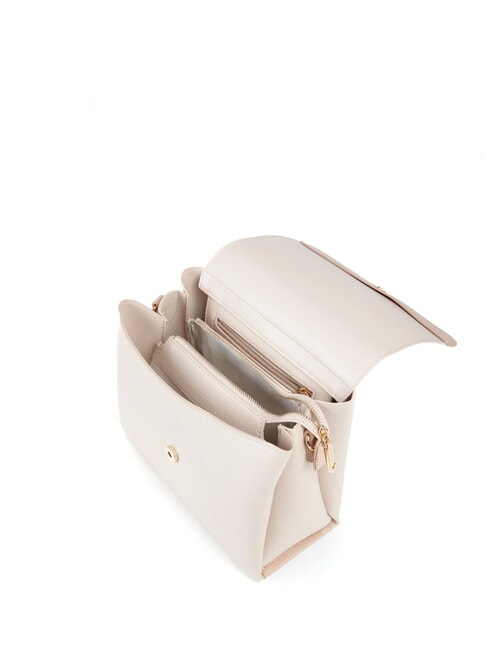 ALEXIA Tasche mit Metalllogo am Schultergurt ecru - Damentaschen