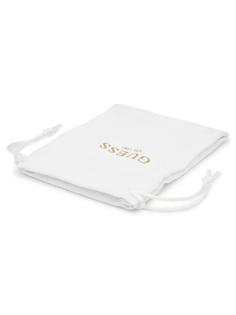 4G LIGHT Quadratische Ohrringe mit Zirkonia gelbes Gold - Ohrringe