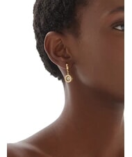 GUESS SOLITAIRE Creolen gelbes Gold - Ohrringe - 2