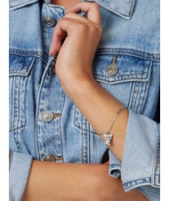 GUESS VINTAGE Armband mit Mickey-Mouse-Anh&auml;nger Rhodium / klar - Armb&auml;nder - 2