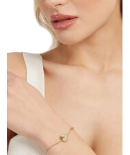 GUESS LOVELY GIFT BOX Armband + Ohrringe gelbes Gold - Ohrringe - 6