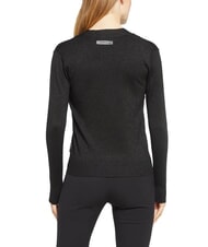 JOHN RICHMOND PEACEFUL Lurex-Cardigan mit Knöpfen - Damenpullover