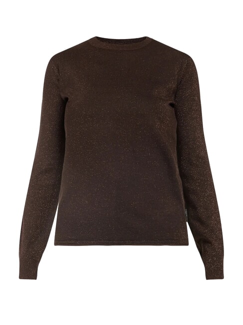 PARANA Lurex-Cardigan mit Rundhalsausschnitt dunkel - Damenpullover