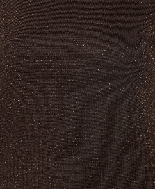 PARANA Lurex-Cardigan mit Rundhalsausschnitt dunkel - Damenpullover