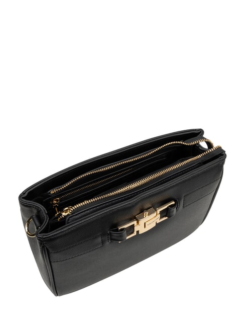 ALINA RE Schultertasche mit Schultergurt Schwarz - Damentaschen