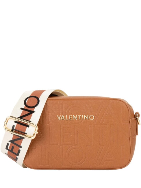 PANSY Kameratasche mit zwei Schultergurten Leder - Damentaschen