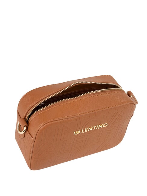 PANSY Kameratasche mit zwei Schultergurten Leder - Damentaschen