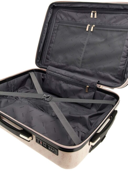 JESCO 22 Mittlerer Trolley Rosenwasser-Logo - Harte Trolleys