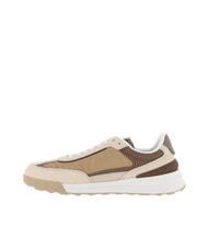 TOMMY HILFIGER RETRO RUNNER Sneaker aus Leder und Stoff Beige - Herrenschuhe - 4