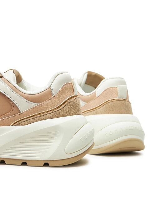CHUNKY FASHION Ledersneakers Rosa - Damenschuhe