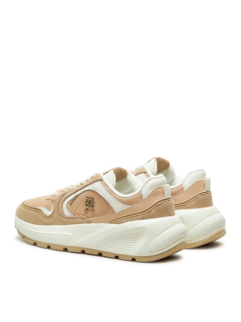 CHUNKY FASHION Ledersneakers Rosa - Damenschuhe