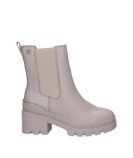 TOMMY HILFIGER TH Lederstiefeletten mit mittelhohem Absatz - Damenschuhe