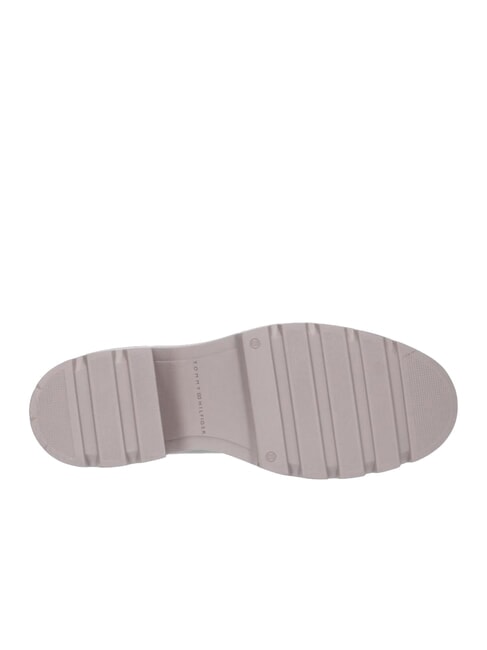 TH Lederstiefeletten mit mittelhohem Absatz grau - Damenschuhe