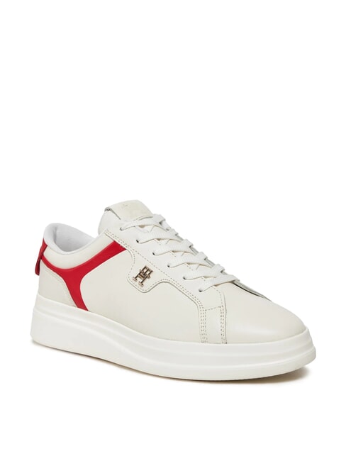 POINTY COURT Ledersneakers Wei&szlig; - Damenschuhe