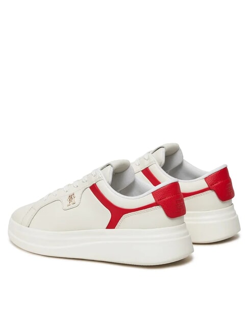 POINTY COURT Ledersneakers Wei&szlig; - Damenschuhe