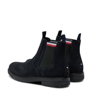 TOMMY HILFIGER HILFIGER OUTDOOR Wildleder-Ankle-Boots Blau - Herrenschuhe - 4
