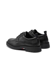 TOMMY HILFIGER HILFIGER COMFORT Schn&uuml;rschuh im Derby-Stil aus Leder Schwarz - Herrenschuhe - 5