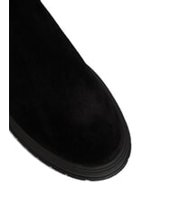 TOMMY HILFIGER HILFIGER SUEDE Wildleder-Ankle-Boots mit Rei&szlig;verschluss Schwarz - Herrenschuhe - 4