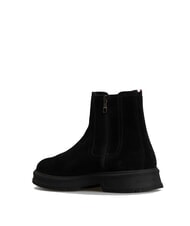 TOMMY HILFIGER HILFIGER SUEDE Wildleder-Ankle-Boots mit Rei&szlig;verschluss Schwarz - Herrenschuhe - 3