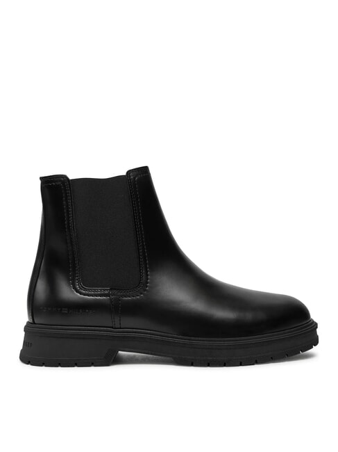 HILFIGER ABRASIV WAR Chelsea-Stiefeletten aus Leder Schwarz - Herrenschuhe