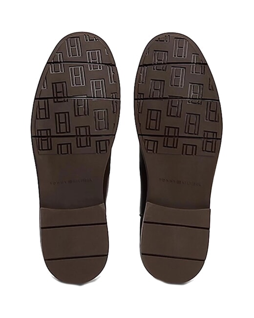 FLEXIBLE HILFIGER Herren-Lederstiefeletten braun - Herrenschuhe