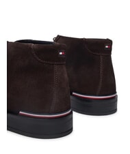TOMMY HILFIGER CORE RWB HILFIGER Wildleder-Ankle-Boots braun - Herrenschuhe - 4
