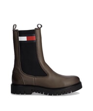 TOMMY HILFIGER TH JEANS Lederstiefeletten braun - Damenschuhe - 2