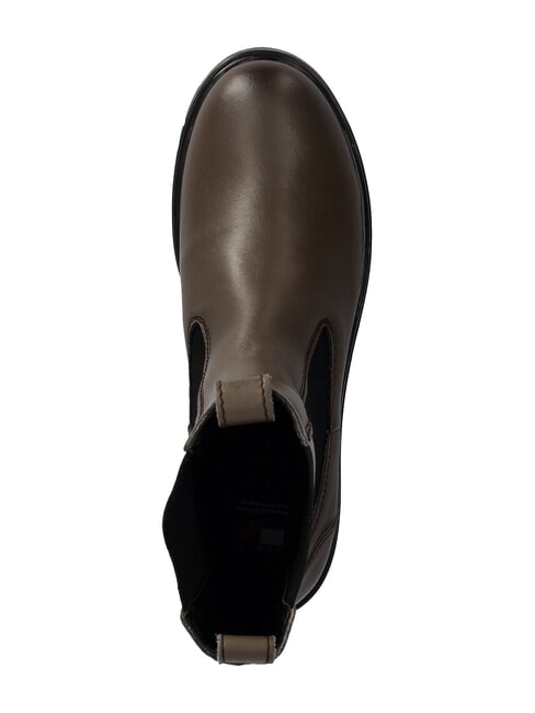 TH JEANS Lederstiefeletten braun - Damenschuhe