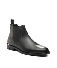 TOMMY HILFIGER CORE RWB HILFIGER Lederstiefeletten Schwarz - Herrenschuhe - 3