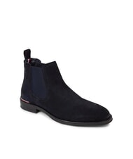 TOMMY HILFIGER CORE RWB HILFIGER Wildleder-Ankle-Boots Blau - Herrenschuhe - 3
