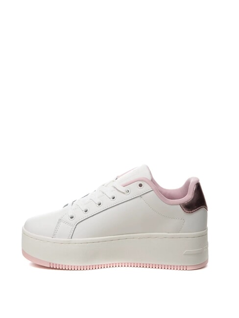 TOMMY JEANS Flatform Hohe Turnschuhe Rosa - Damenschuhe