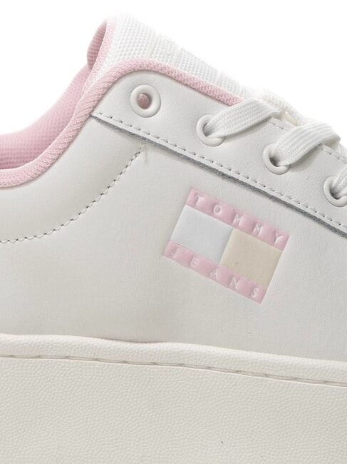 TOMMY JEANS Flatform Hohe Turnschuhe Rosa - Damenschuhe