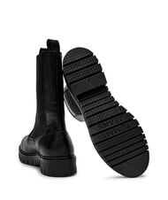 TOMMY HILFIGER TH JEANS Lederstiefeletten Schwarz - Damenschuhe - 4