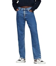 TOMMY HILFIGER TOMMY JEANS Ledersneakers Wei&szlig;silber - Damenschuhe - 6