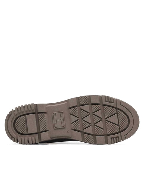 TH JEANS  Hohe Stiefeletten aus Leder grau - Damenschuhe