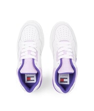 TOMMY HILFIGER TJW NEW BASKET Ledersneakers lila - Damenschuhe - 5