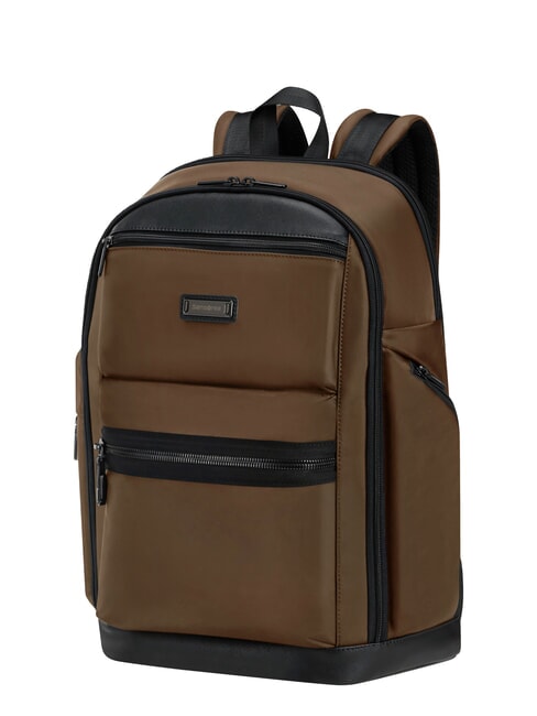 RELYON 15,6" Laptop-Rucksack braun - Rucks&auml;cke f&uuml;r Schule &amp; Freizeit