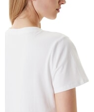 GUESS FLOWER BLING T-Shirt mit Druck und Applikation purwei&szlig; - T-Shirts und Tops f&uuml;r Damen - 4