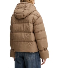 GUESS NEW DAISY Daunenjacke mit Kapuze gewaschenes Taupe-Multi - Daunenjacken f&uuml;r Damen - 2