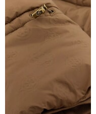 GUESS NEW DAISY Daunenjacke mit Kapuze gewaschenes Taupe-Multi - Daunenjacken f&uuml;r Damen - 3