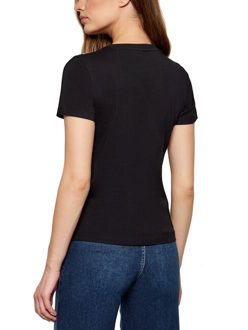 ALLOVER Baumwoll-T-Shirt jetbla - T-Shirts und Tops f&uuml;r Damen