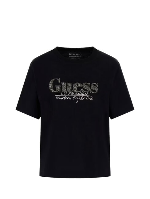 TOUR DATES Baumwoll-T-Shirt jetbla - T-Shirts und Tops f&uuml;r Damen