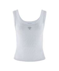 GUESS TRIANGLE PATCH Tanktop purwei&szlig; - T-Shirts und Tops f&uuml;r Damen - 4