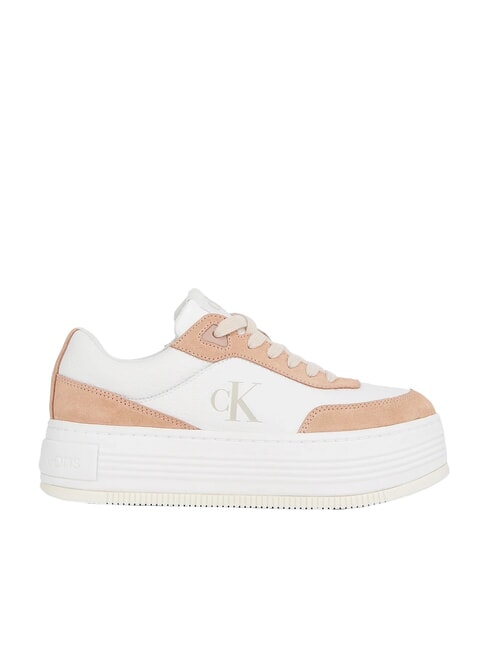 BOLD FLATF LOW LACE Turnschuhe Wei&szlig; - Damenschuhe