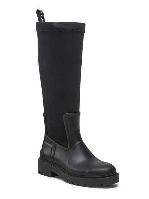 HIGH RAINBOOT Hohe Neoprenstiefel Schwarz - Damenschuhe