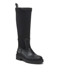 CALVIN KLEIN HIGH RAINBOOT Hohe Neoprenstiefel Schwarz - Damenschuhe - 3