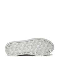 CALVIN KLEIN BOLD PLATF LOW Ledersneakers Wei&szlig; - Damenschuhe - 6