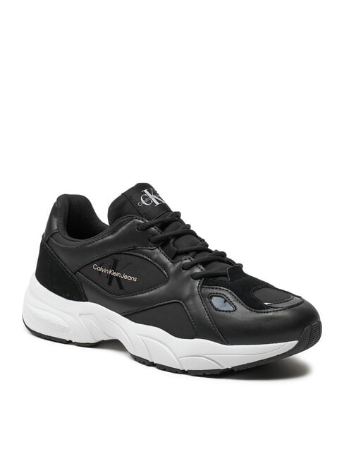 RETRO TENNIS MIX Turnschuhe Schwarz - Damenschuhe